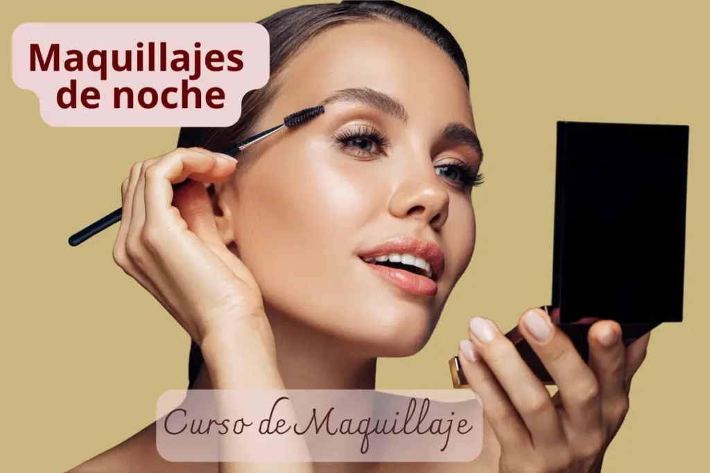 Domina los maquillajes sencillos en 9 pasos. 5 Maquillaje de la noche