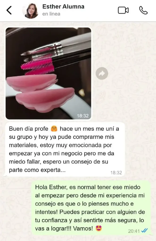 Curso Online de Lifting de Pestañas: El Único Sistema #1 para Emprender Exitosamente 9 Testimonio Lifting de Pestana2